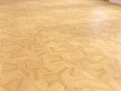 Parquet - Laminate - Wooden floor 3D model 11