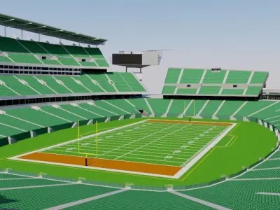 Paul Brown Stadium - Cincinnati USA 3D model
