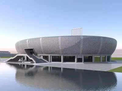 Building 09 3D model