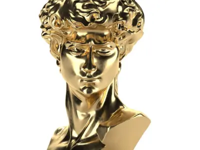 Roman statue 3D model