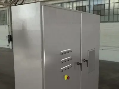 Control Panel 2000mm x 2000mm x 500mm Deep 3D model