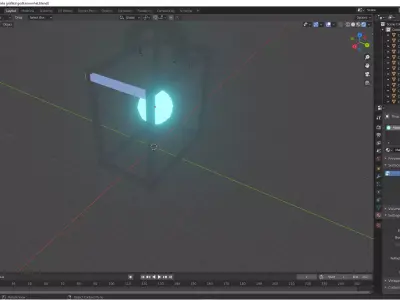 It is a light inside a box 3D model