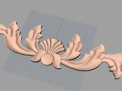 3D carved model furniture 3D design used for artcam aspire E803 3D model
