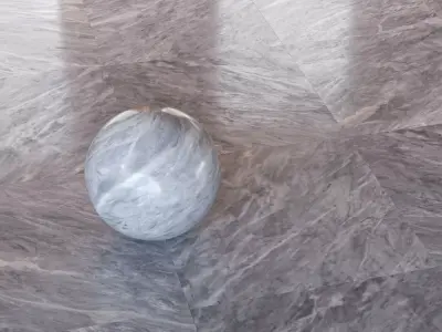 Keope Versilia Collection Marble-Look Tile - Set of 12 Texture