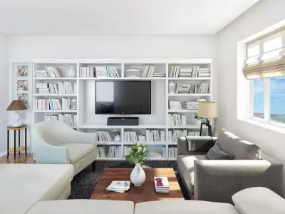 living room sets-zini01-max2010 3D model