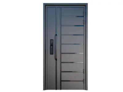 interior door 3D model 10