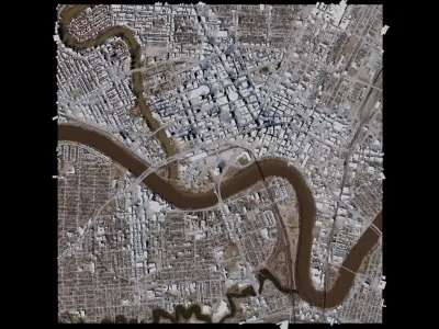 Winnipeg - Canada 3D model