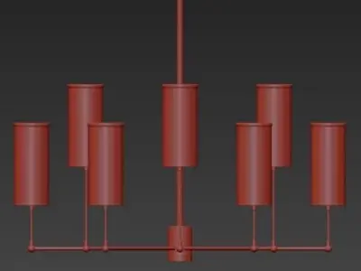 Clarence chandelier 3D model purchase