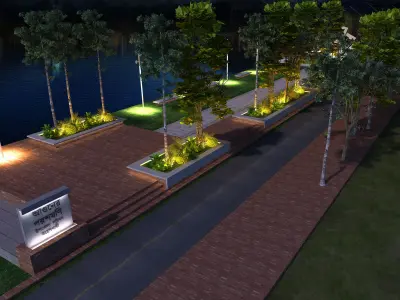 Landscape Sculpture  3D model