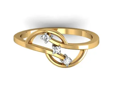 Light Weight  Ring 008 3D print model