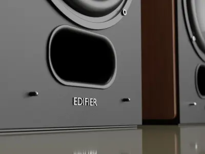 Hi Fi Speaker 3D Model 3D model