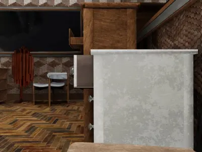 Furniture 3D Model Pack Low-poly 3D model