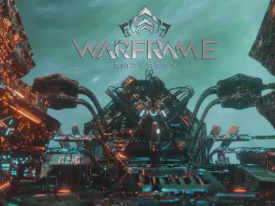 Warframe empyrean concept spaceship 3D MODEL 3D model