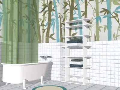 smart bathroom tool  3D model