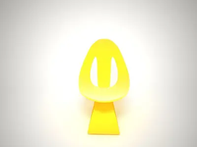08 ZAHA CHAIR 3D model