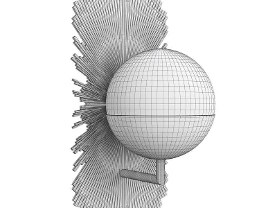 Starburst Sconce 3D model