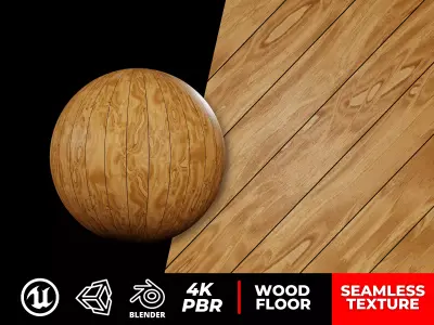 PBR Wood Texture Seamless 4K Photorealistic 10 - Archviz - Games Texture