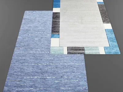 Rugs set256 3D model
