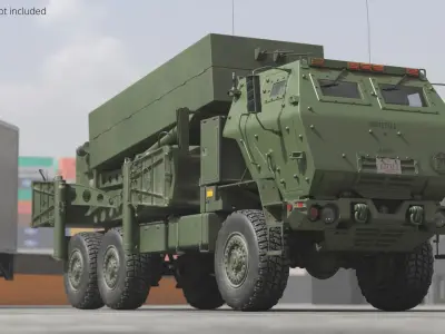  Compiled MEADS Mobile Surveillance Radar Vehicle 