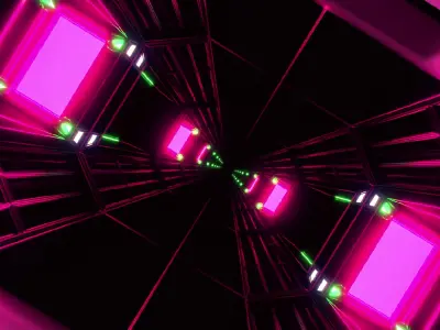 Corridor geometry nodes Texture