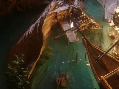 Majestic Cave 3D model 3D model