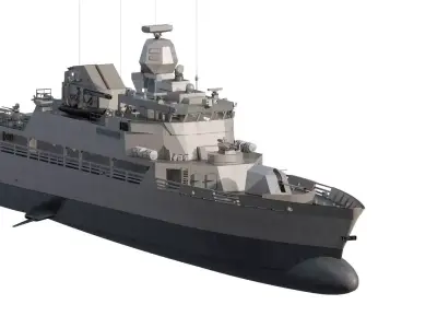 GREEK NAVY GUARD PATROL BOAT 3D model