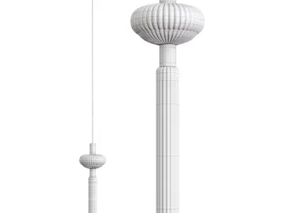  Cipher Vertical  3D model