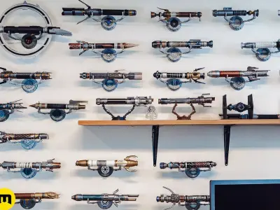 Jedi Survivor Customizable Lightsaber Collection 3D print model