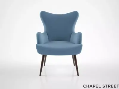 Chapel Street Leonato armchair 3D model