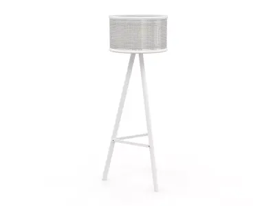 FLOOR LAMP WHITE 69 3D model