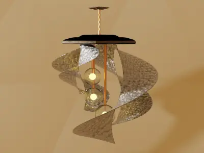 Chandelier Light 3D model