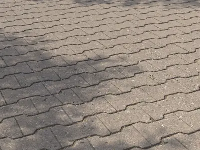 Free Concrete Dumble Free 3D model