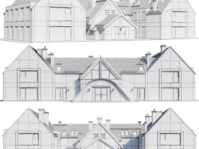 Holiday House 3D model