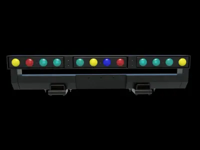 DTS LED Katana 3D model