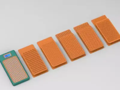 Power Bank 10K mah With All inter changeable Face design 3D print model