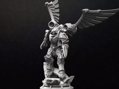 THE CROW LORD 3D print model