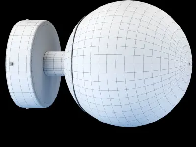 bra wall 3D model