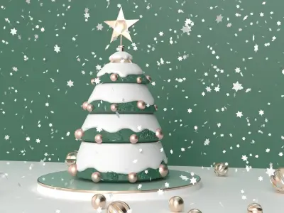 New Year 2022 3D model