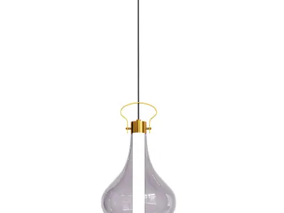 RAVI B Pendant lamp Low-poly 3D model