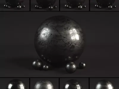 14 Roughness Material Shaders for C4D Octane Render Texture
