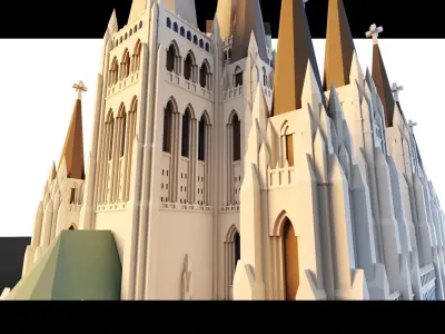 Cathedral- 3d Model 3D model