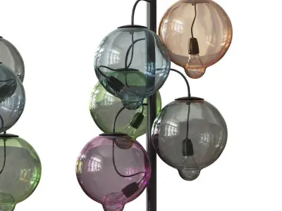 Meltdown Floor Lamp 3D model