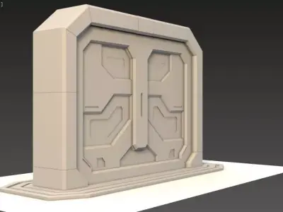 ENTRY GATE  3D model
