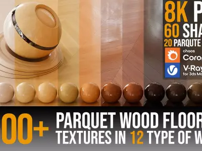 Wood Floor Set 01 Texture