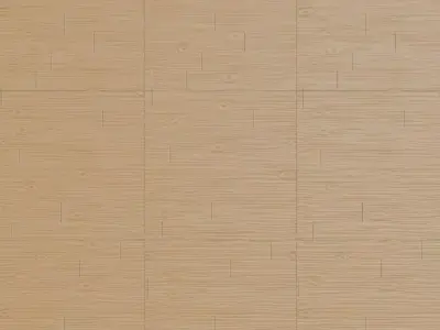 Natural Light Pine Wood Planks PBR Seamless Texture