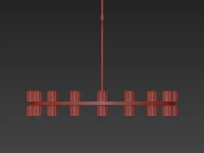 Zhongshan chandelier 3D model