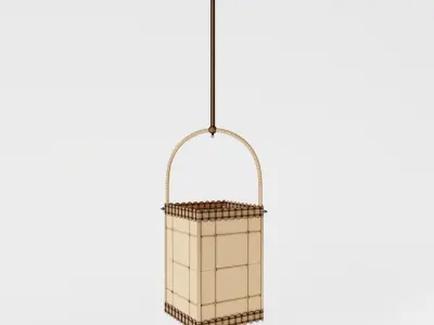 Victorian Hall Lantern 3D model