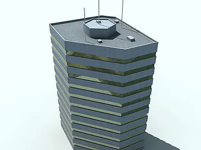 Architectural Building 54 3D model