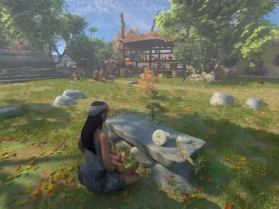 primitive society 3D model