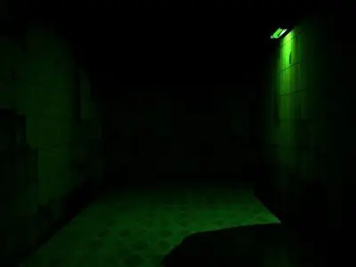 Dark Green Hallway 3D print model